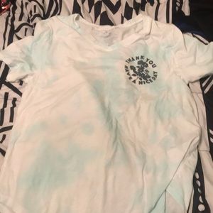 Blue And White T-Shirt
